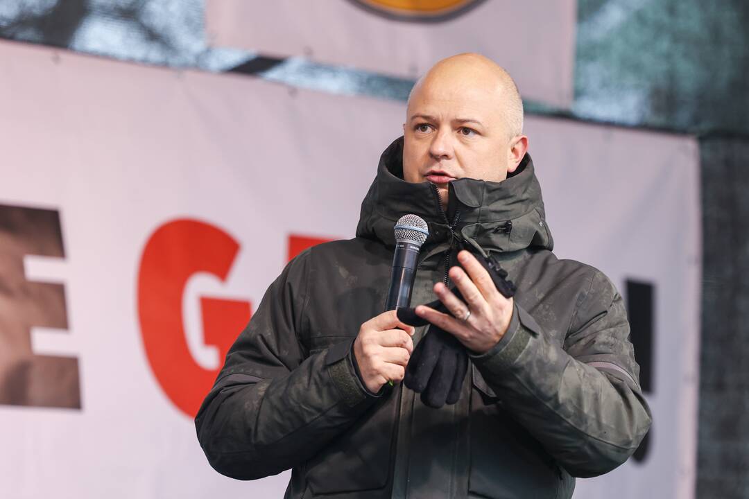 Vilniuje prasidėjo žemdirbių mitingas