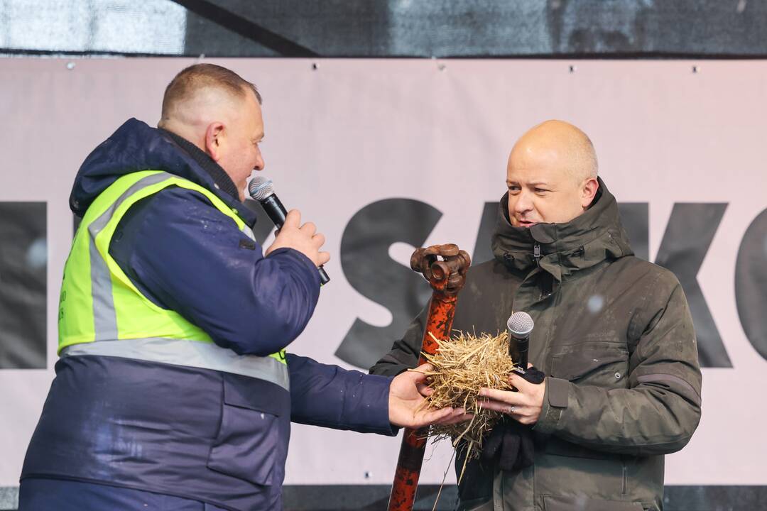 Vilniuje prasidėjo žemdirbių mitingas