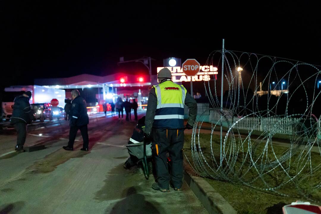 Uždarytas Lavoriškių pasienio punktas