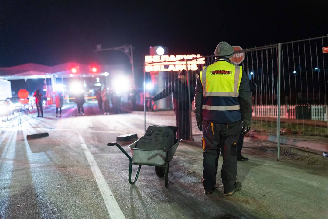 Uždarytas Lavoriškių pasienio punktas