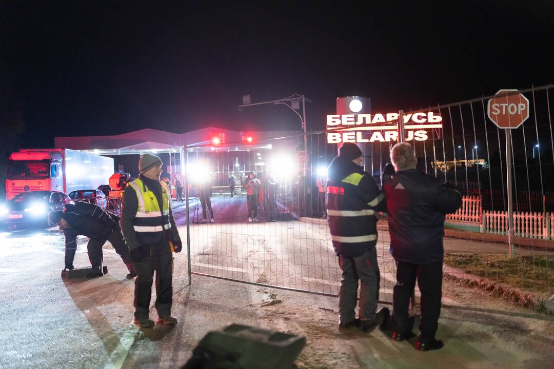 Uždarytas Lavoriškių pasienio punktas