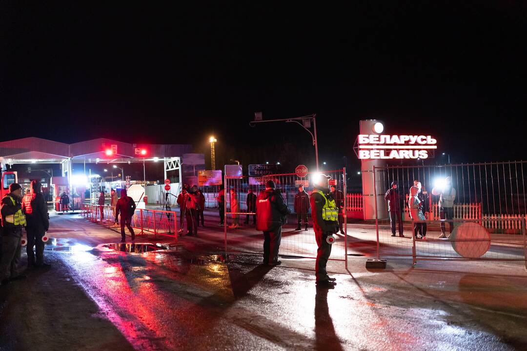 Uždarytas Lavoriškių pasienio punktas