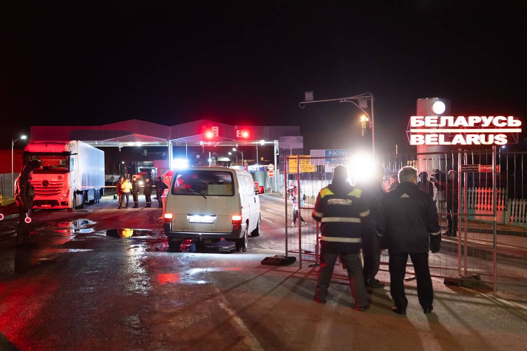 Uždarytas Lavoriškių pasienio punktas