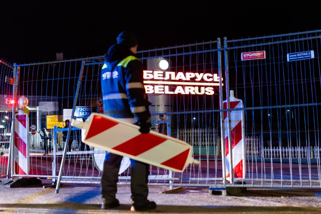 Uždarytas Lavoriškių pasienio punktas