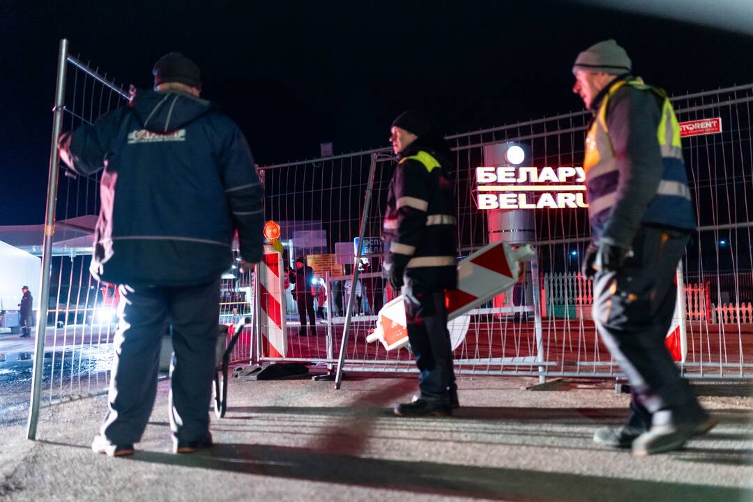Uždarytas Lavoriškių pasienio punktas