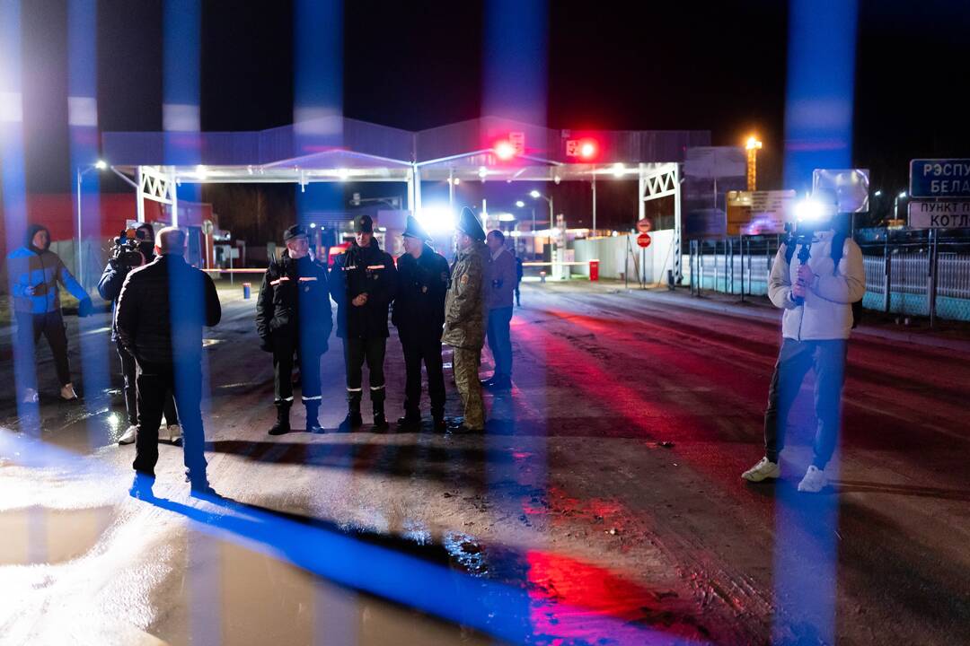 Uždarytas Lavoriškių pasienio punktas