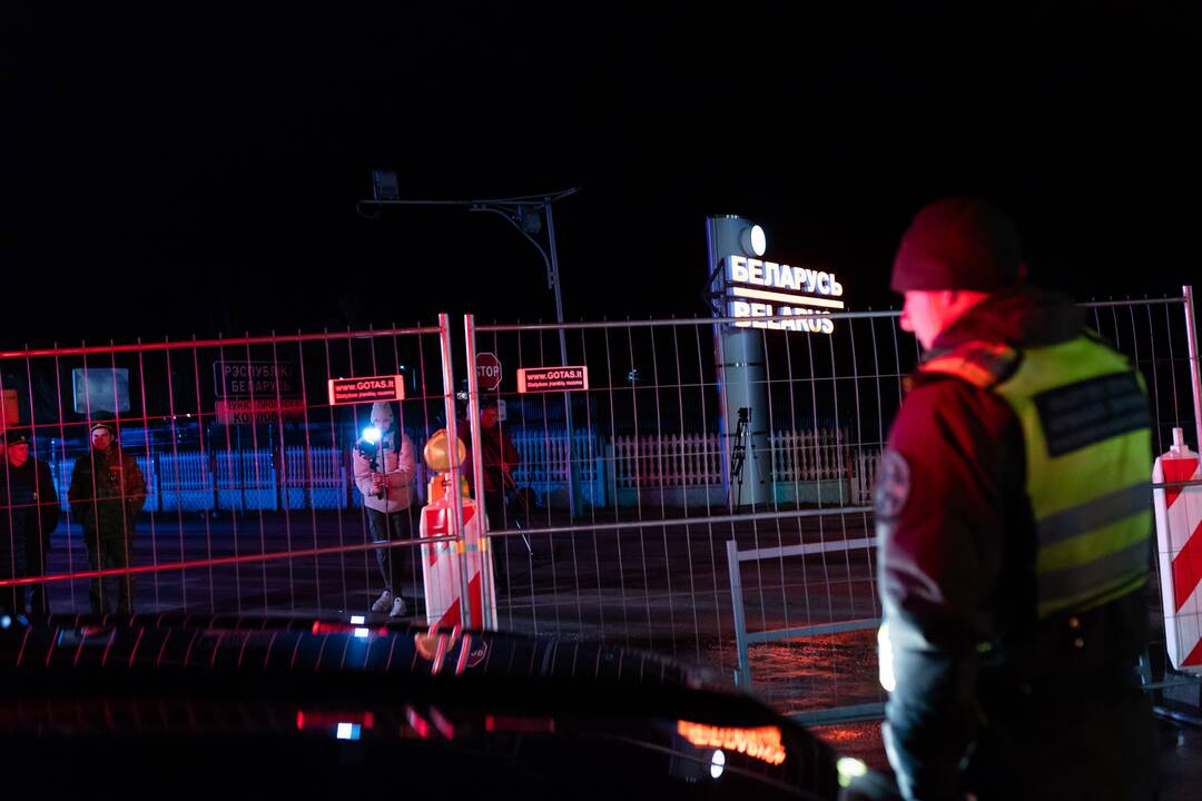 Uždarytas Lavoriškių pasienio punktas