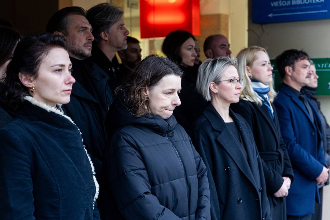 Atsisveikinimas su režisieriumi R. Tuminu