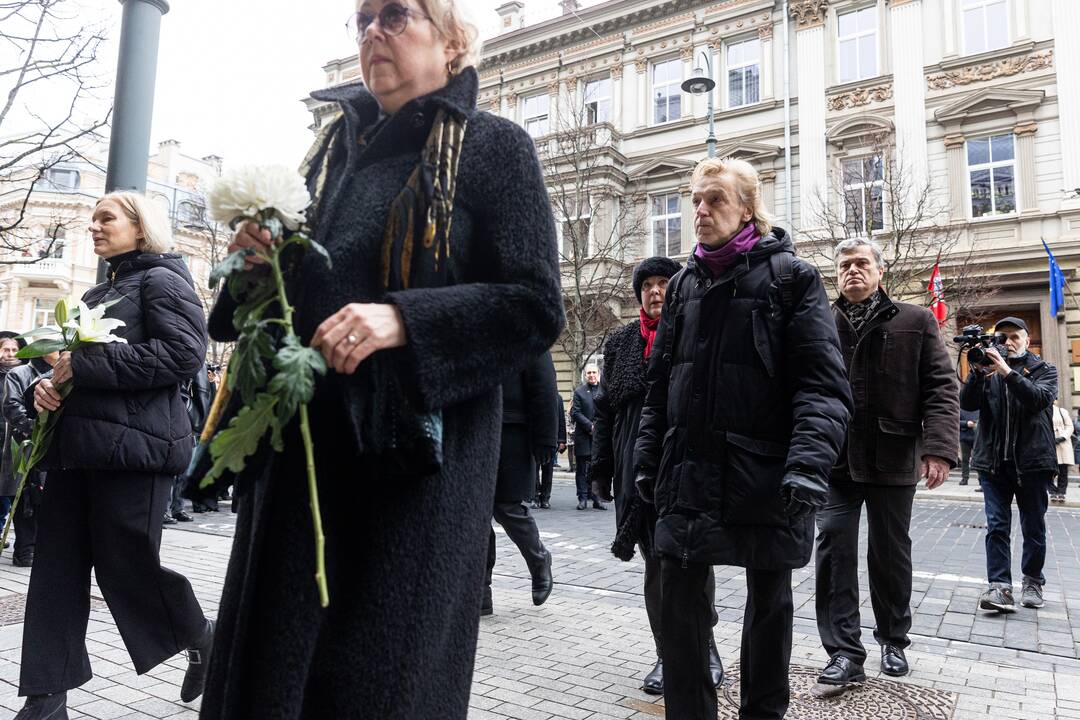 Atsisveikinimas su režisieriumi R. Tuminu