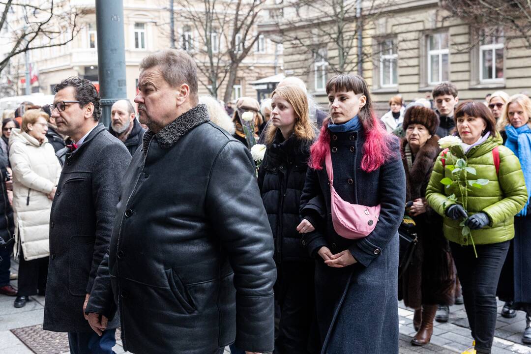 Atsisveikinimas su režisieriumi R. Tuminu