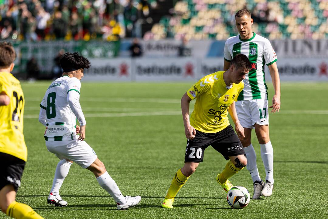 A lygos rungtynės LFF stadione: Vilniaus „Žalgiris“ - „Šiauliai“