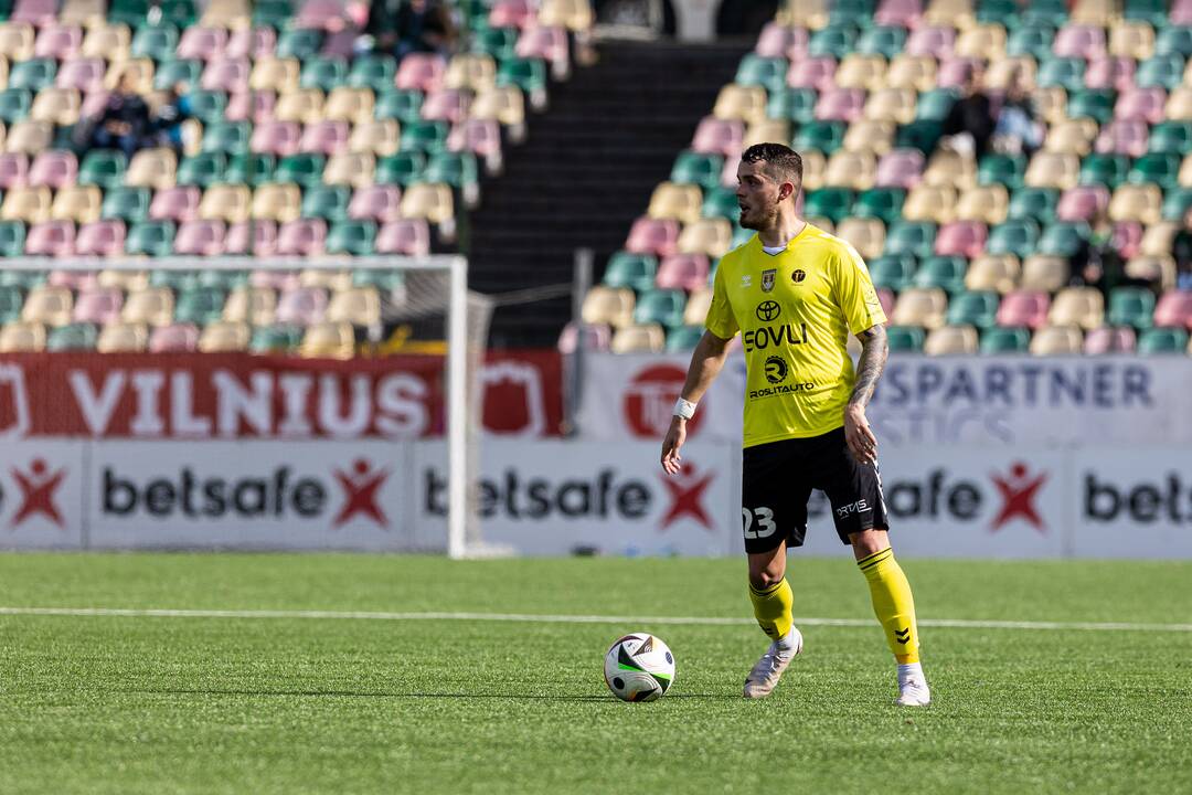 A lygos rungtynės LFF stadione: Vilniaus „Žalgiris“ - „Šiauliai“