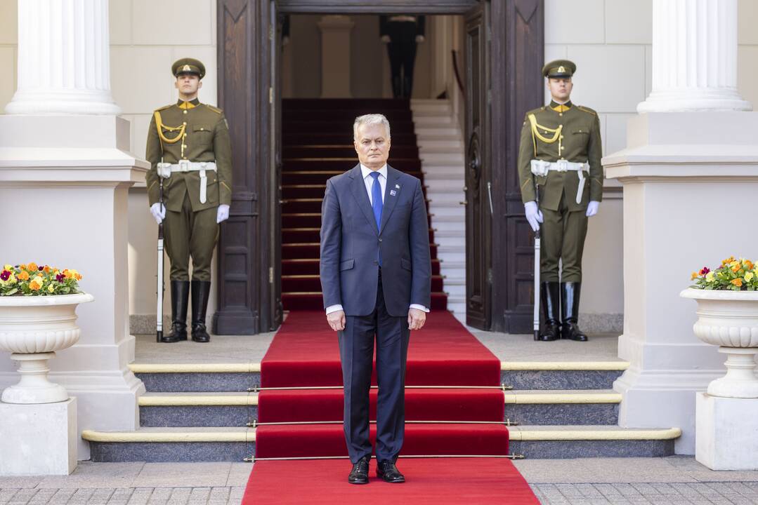G. Nausėda susitiko su V. Zelenskiu