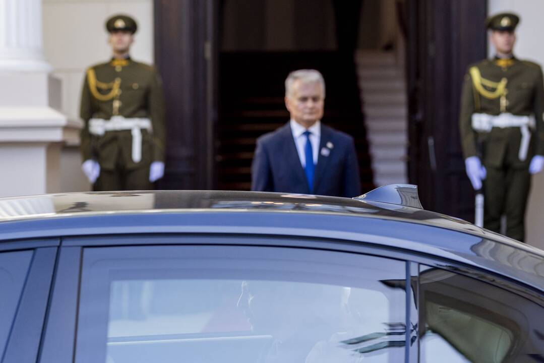 G. Nausėda susitiko su V. Zelenskiu