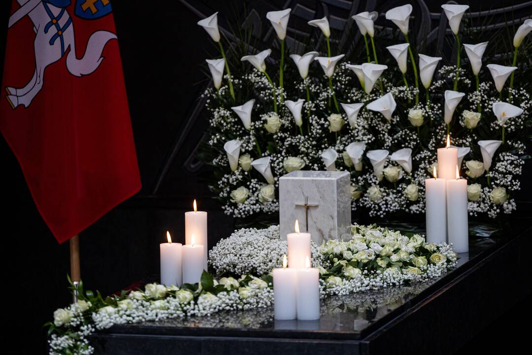 Vilniuje atsisveikinama su G. Kirkilu
