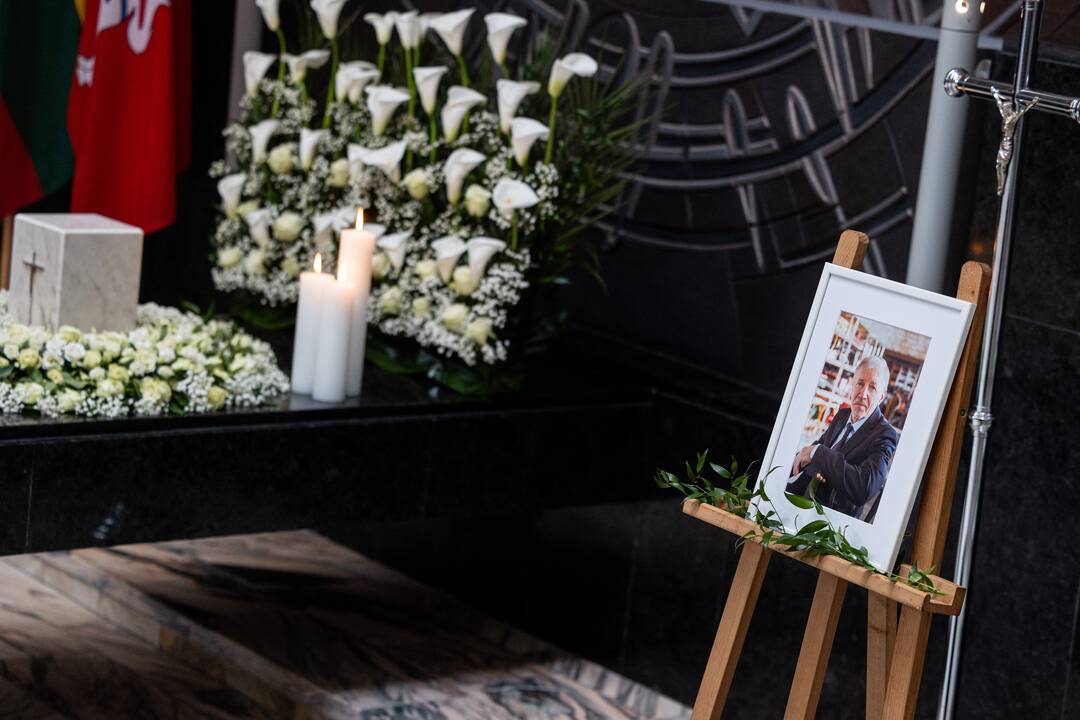 Vilniuje atsisveikinama su G. Kirkilu