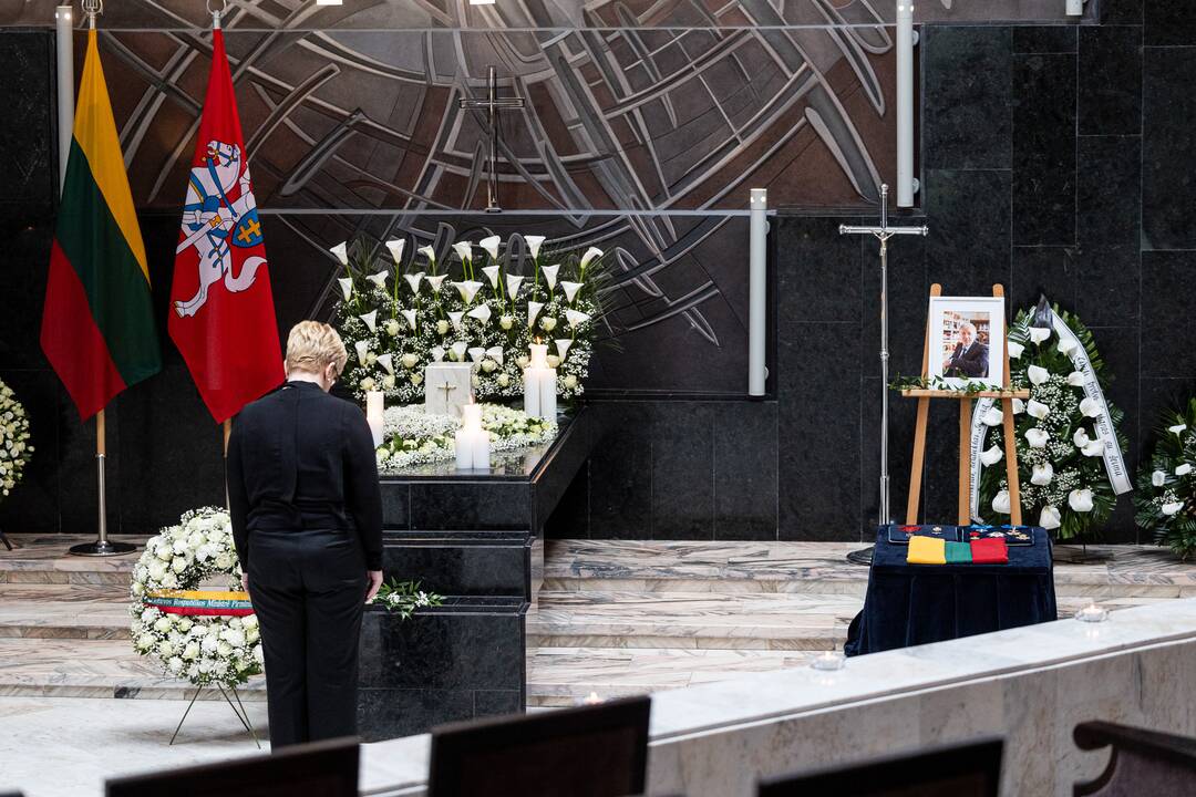 Vilniuje atsisveikinama su G. Kirkilu