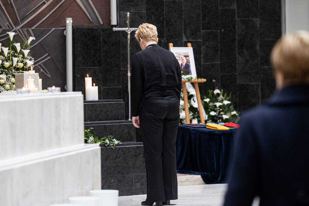 Vilniuje atsisveikinama su G. Kirkilu