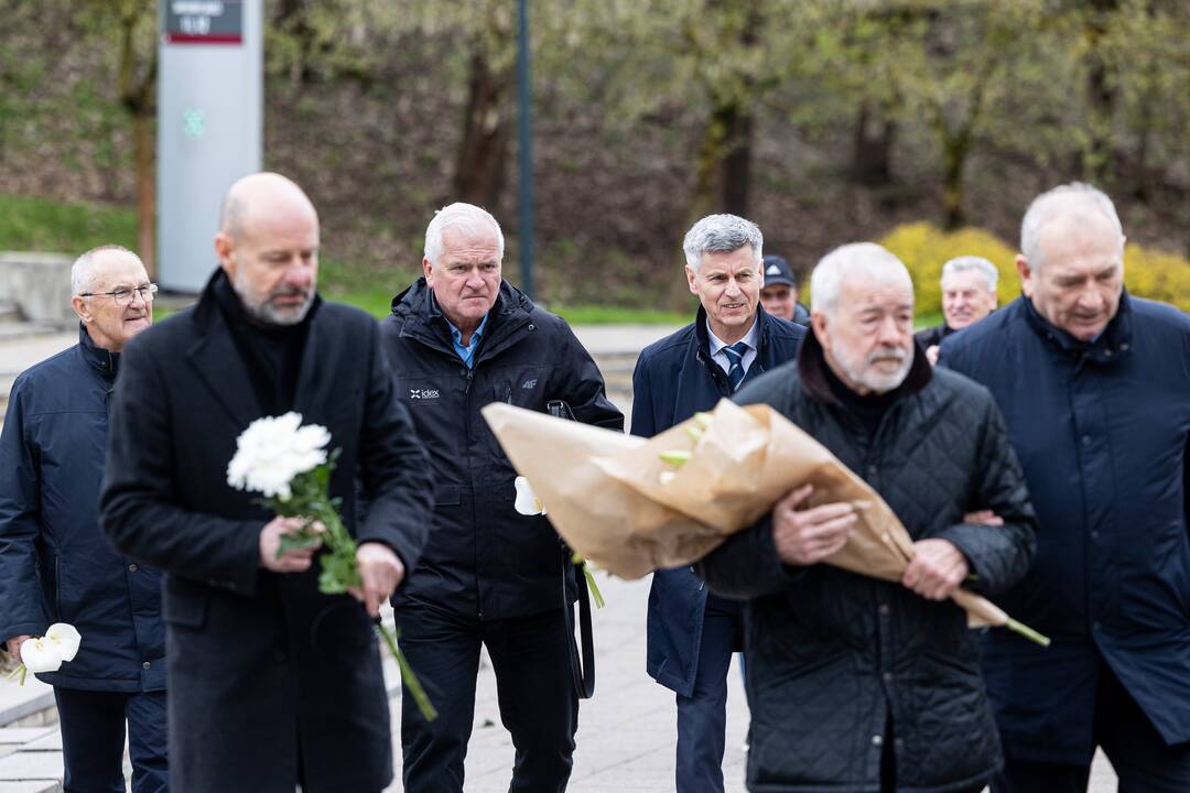 Vilniuje atsisveikinama su G. Kirkilu
