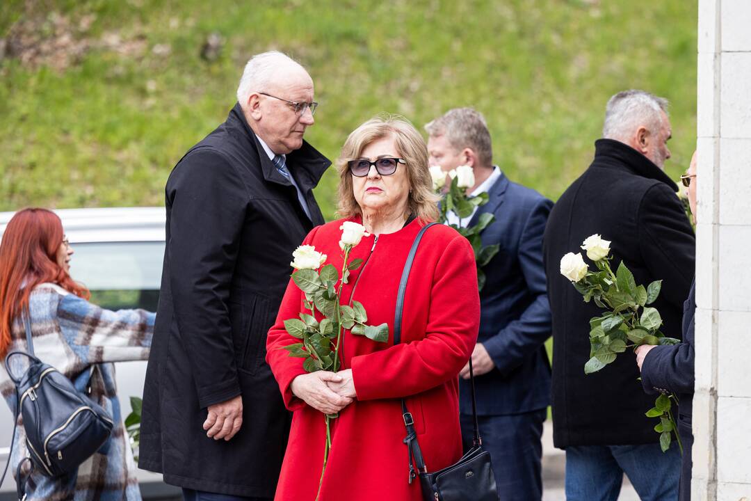 Vilniuje atsisveikinama su G. Kirkilu