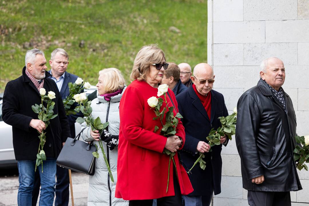 Vilniuje atsisveikinama su G. Kirkilu