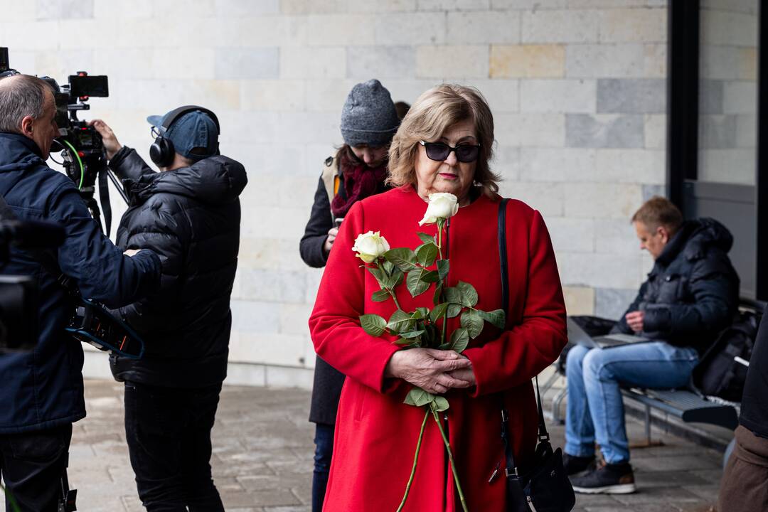 Vilniuje atsisveikinama su G. Kirkilu