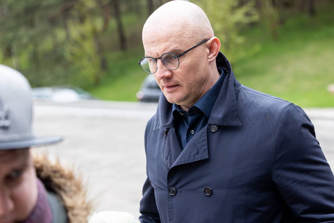 Vilniuje atsisveikinama su G. Kirkilu