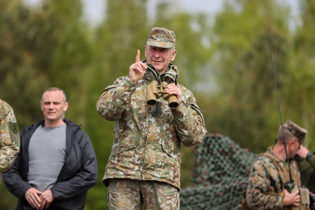 Pratybos su HIMARS