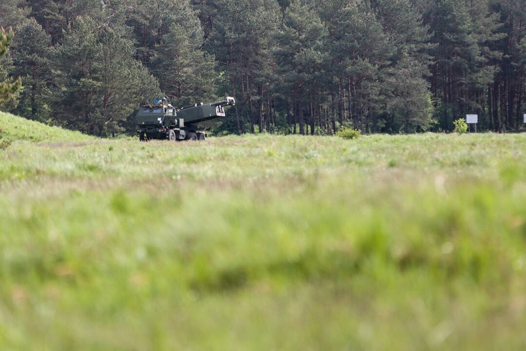 Pratybos su HIMARS