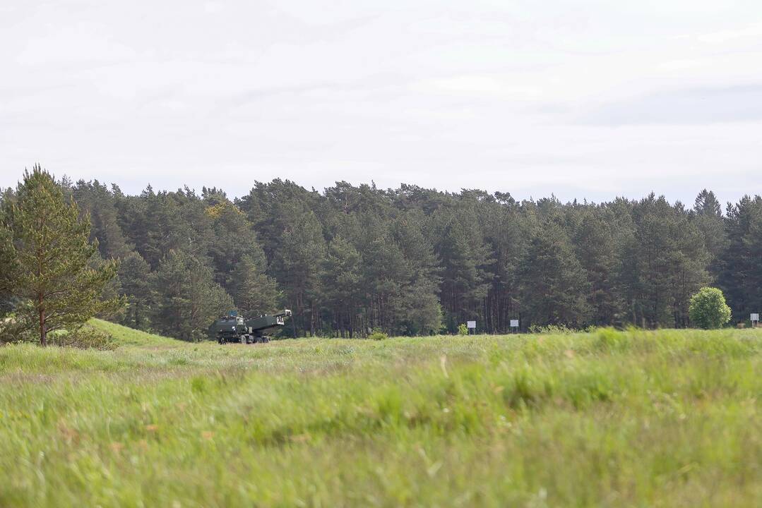 Pratybos su HIMARS