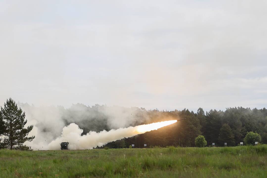 Pratybos su HIMARS