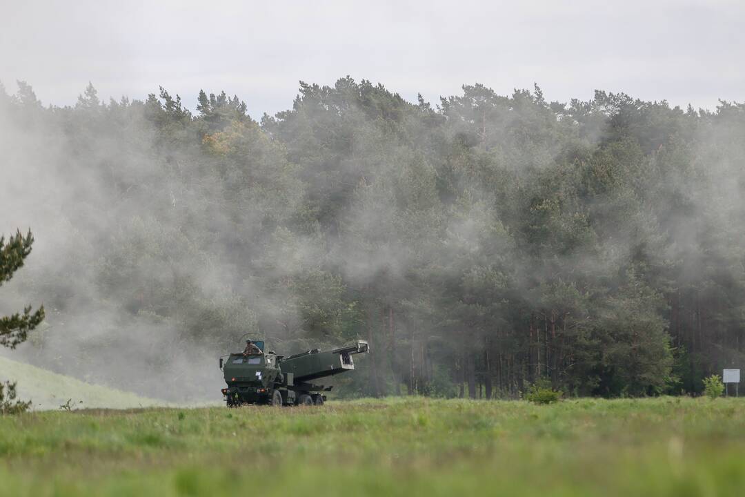 Pratybos su HIMARS