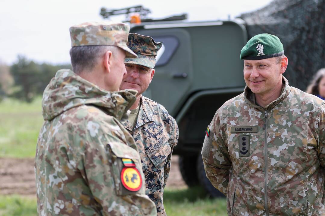 Pratybos su HIMARS