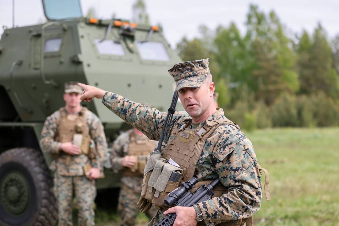 Pratybos su HIMARS