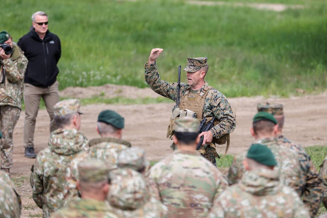 Pratybos su HIMARS