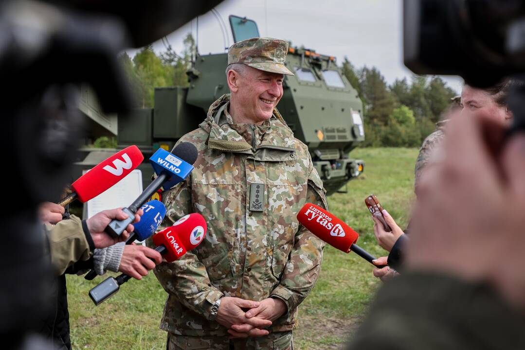 Pratybos su HIMARS