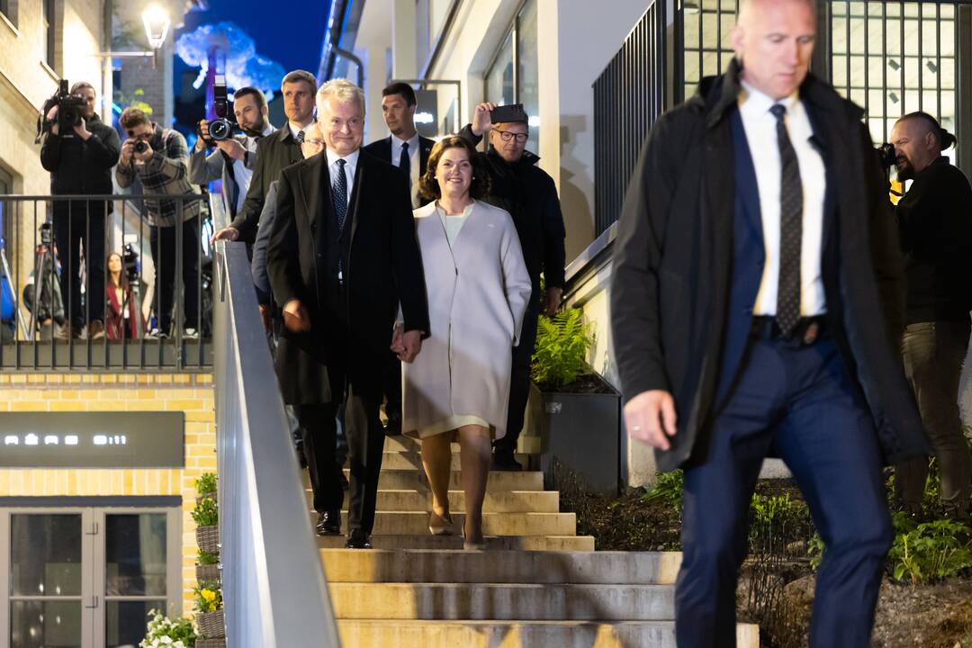 G. Nausėdos štabas laukia rinkimų rezultatų