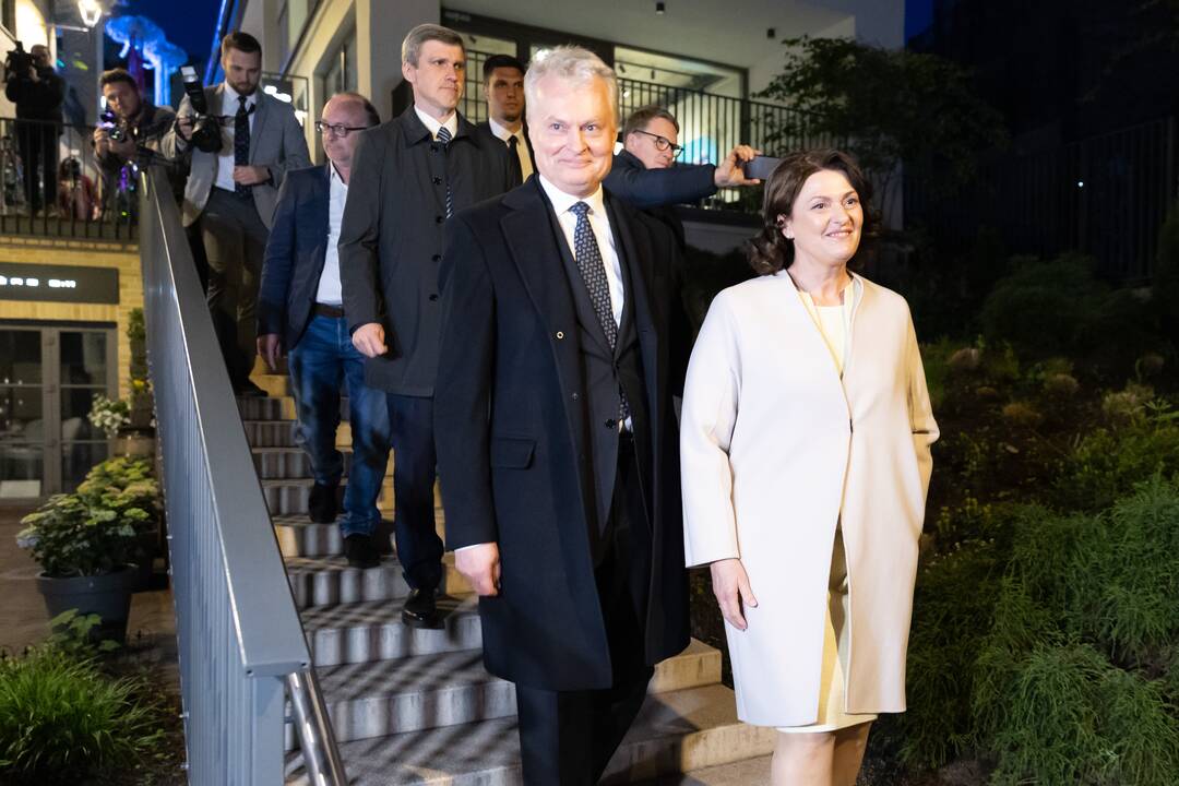 G. Nausėdos štabas laukia rinkimų rezultatų