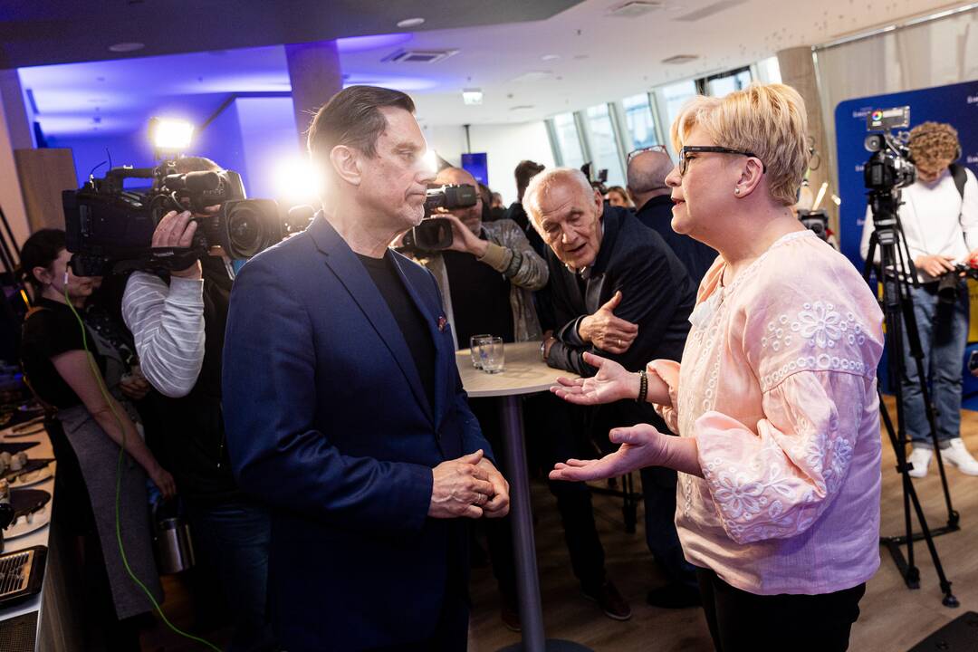 I. Šimonytė laukia prezidento rinkimų rezultatų
