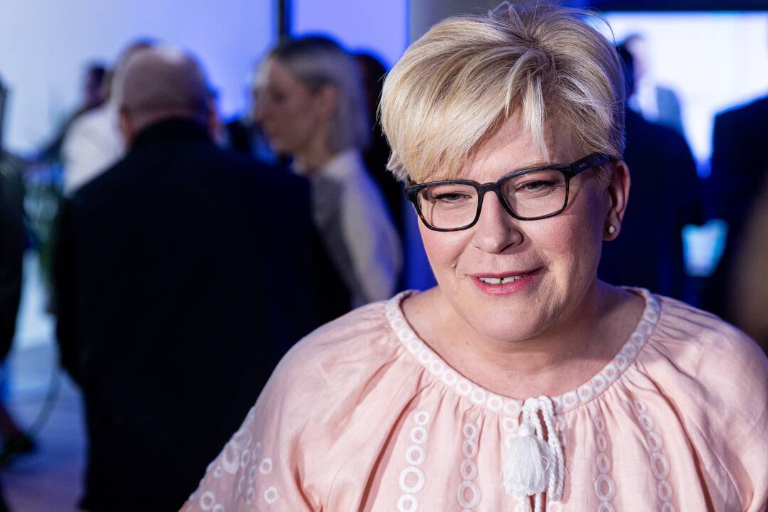 I. Šimonytė laukia prezidento rinkimų rezultatų