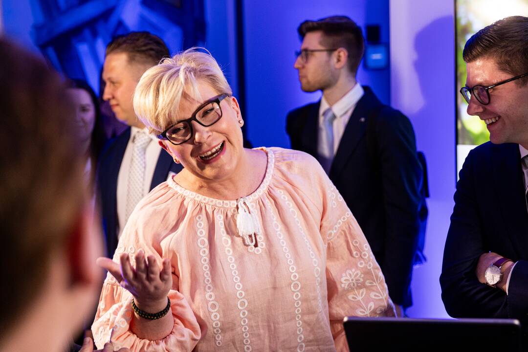 I. Šimonytė laukia prezidento rinkimų rezultatų