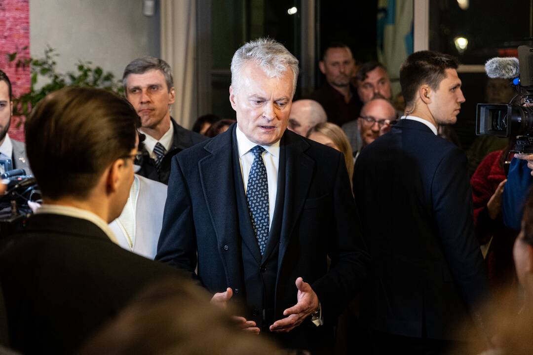 G. Nausėdos štabas laukia rinkimų rezultatų