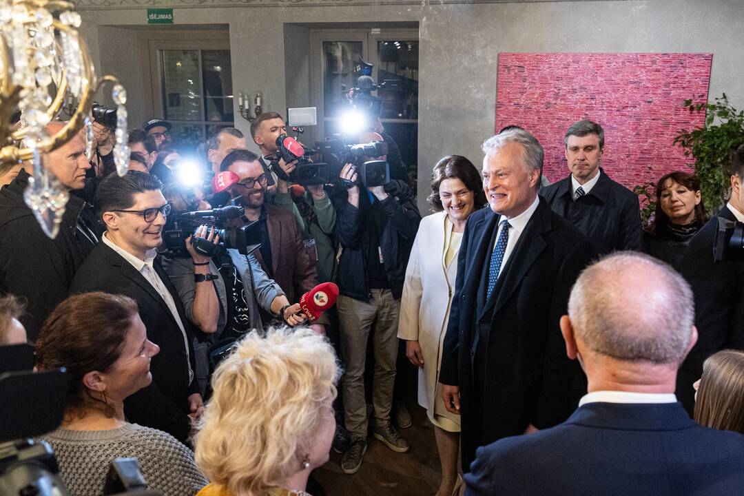 G. Nausėdos štabas laukia rinkimų rezultatų