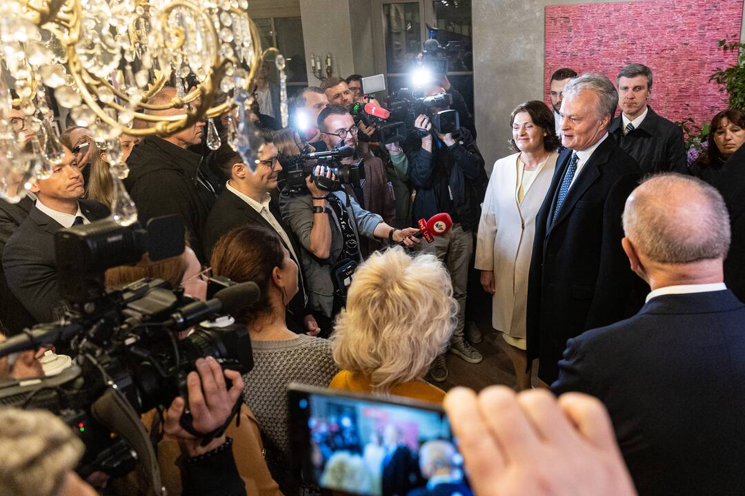 G. Nausėdos štabas laukia rinkimų rezultatų