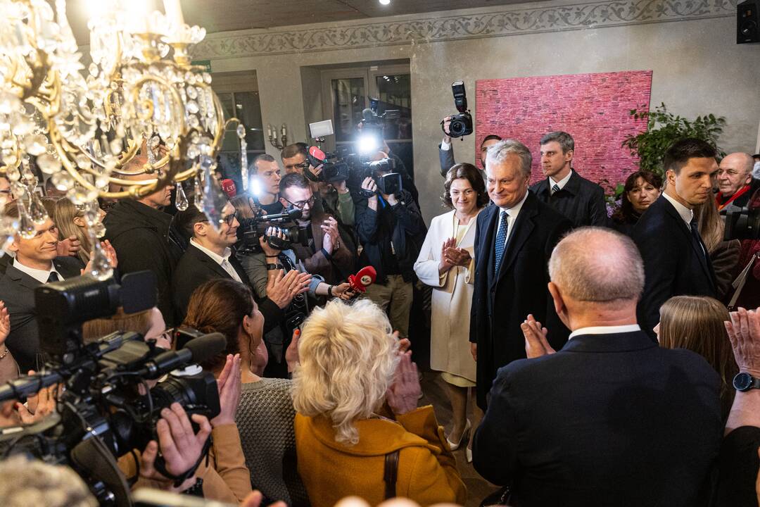 G. Nausėdos štabas laukia rinkimų rezultatų