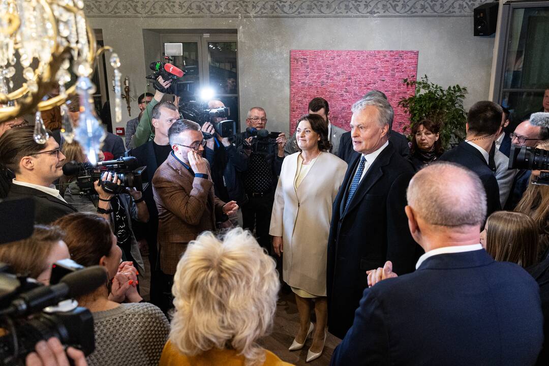 G. Nausėdos štabas laukia rinkimų rezultatų