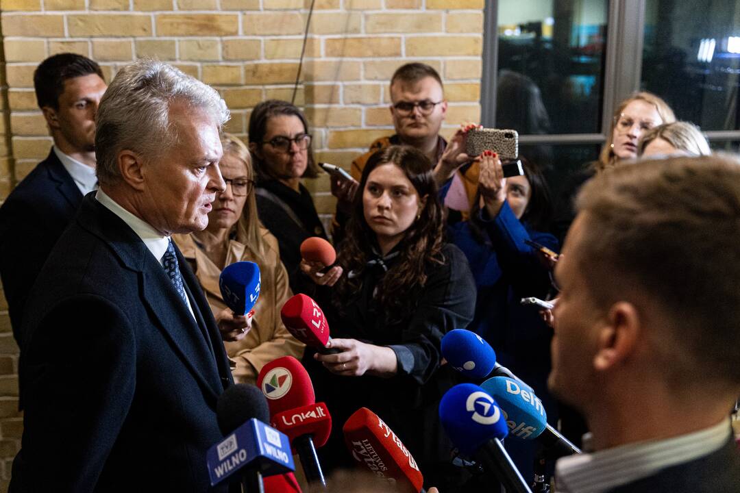 G. Nausėdos štabas laukia rinkimų rezultatų