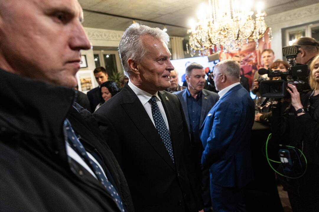 G. Nausėdos štabas laukia rinkimų rezultatų