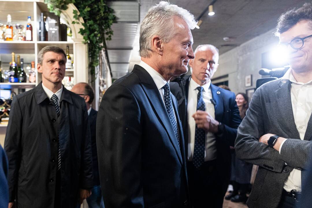 G. Nausėdos štabas laukia rinkimų rezultatų