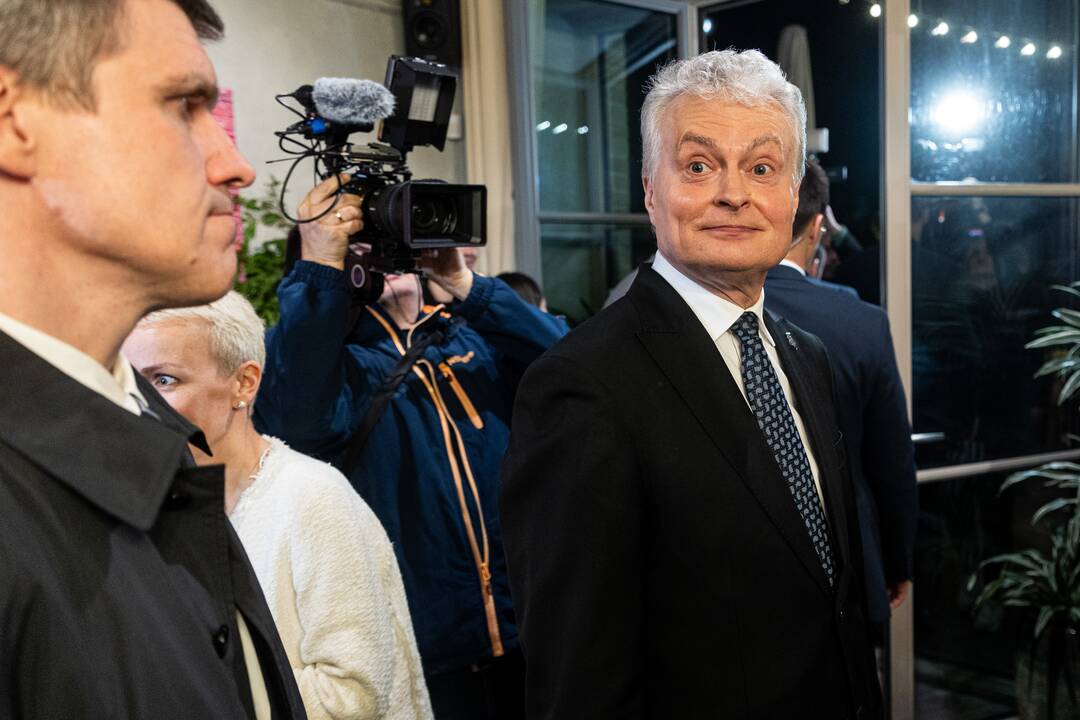 G. Nausėdos štabas laukia rinkimų rezultatų